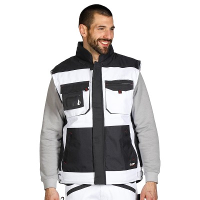 RAPID VEST, workwear vest, white