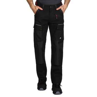 FOX, workwear pants, black