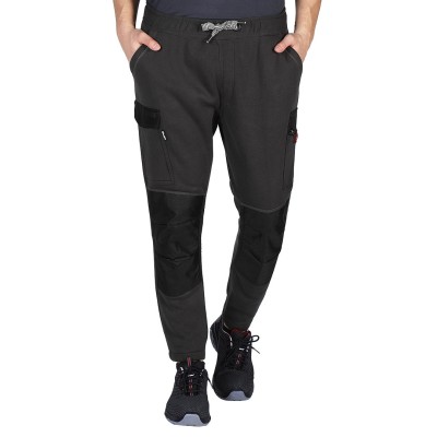 ARGON TRACK, workwear track pants, dark ash