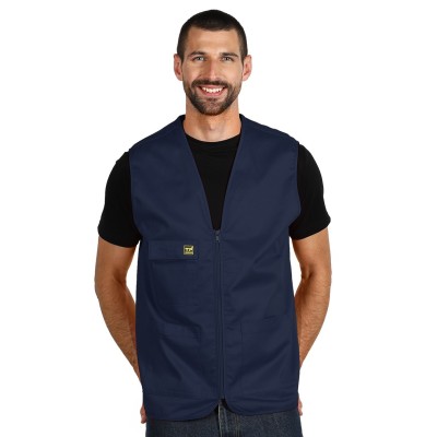 DERBY, workwear vest, blue