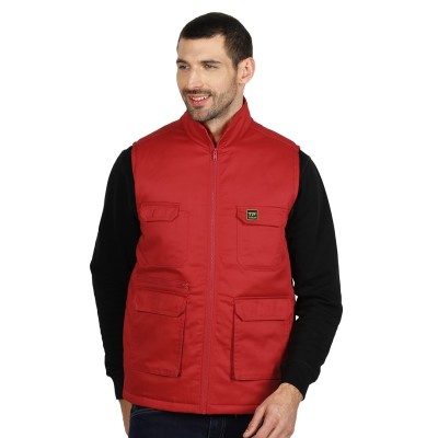 CRAFT VEST II, workwear vest, red