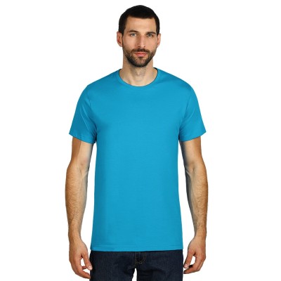 MASTER MEN, t-shirt, 100% cotton, turquoise