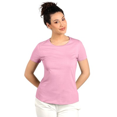 MASTER LADY, women's t-shirt, 100% cotton, slim fit, rose