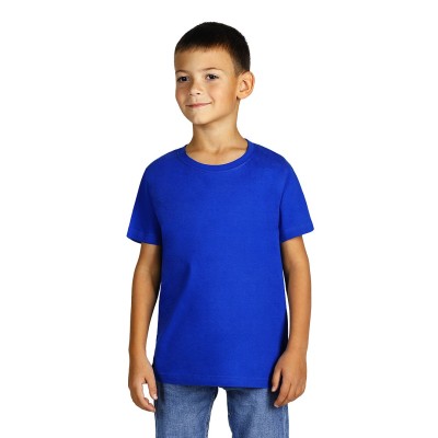 MASTER KID, kid's t-shirt, 100% cotton, royal blue