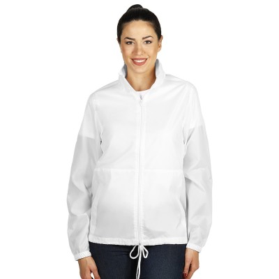 RIVER, unisex windbreaker, white