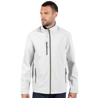 SKIPPER, softshell jacket, white