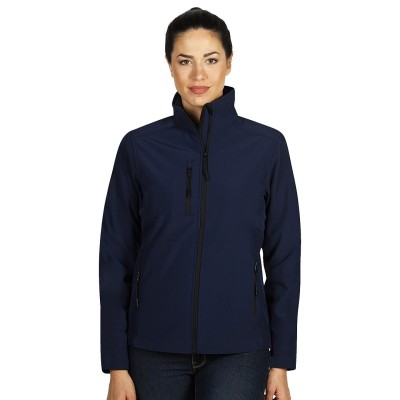 SKIPPER WOMEN, women's softshell jacket, blue