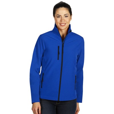 SKIPPER WOMEN, women's softshell jacket, royal blue