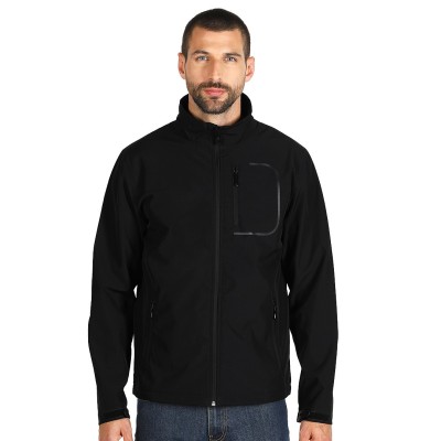 RALLY, softshell jacket, black