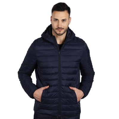 RINO HOODY, hooded jacket, blue