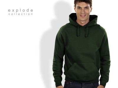 CHAMP, unisex hooded sweatshirt, olive
