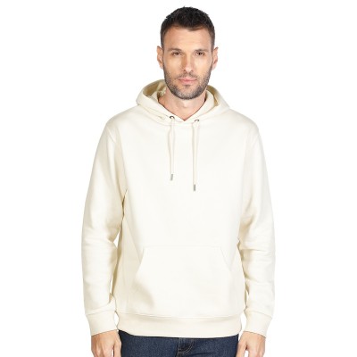 ABSOLUT HOODY, organic cotton hooded sweatshirt, 280 g/m2, beige