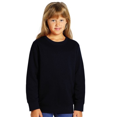 SPRING KID, kids' sweatshirt, round neck, 280 g/m2, blue