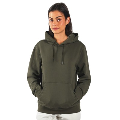 ABSOLUT HOODY 350, organic cotton hooded sweatshirt, 350 g/m2, olive