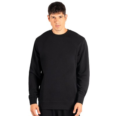 TERRY MEN, crewneck sweatshirt, 280 g/m2, black
