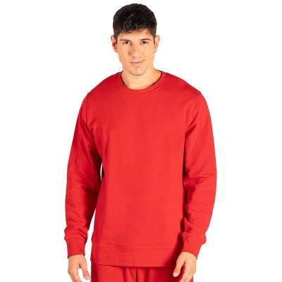 TERRY MEN, crewneck sweatshirt, 280 g/m2, red