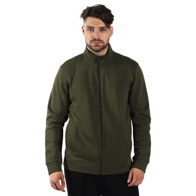 SPINNER, unisex zipped sweatshirt, 280 g/m2, olive