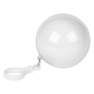 RAINCO, raincoat in a case, white