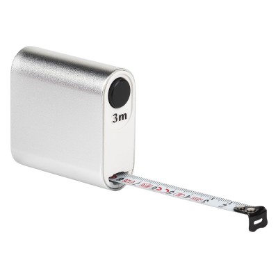 DOT, measuring tape, 3 m, silver