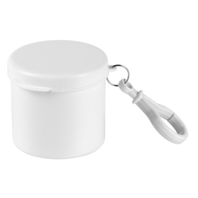 DRY, raincoat in a case, white