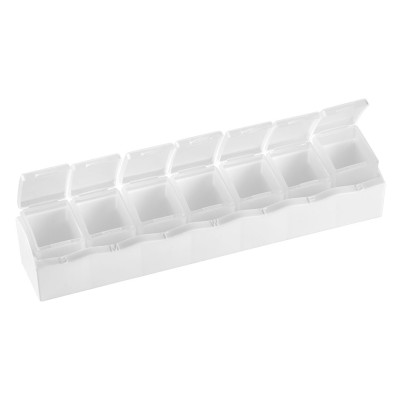 CLINIC, plastic box, white