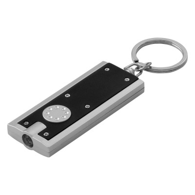 GLIT, key holder with led lamp, black