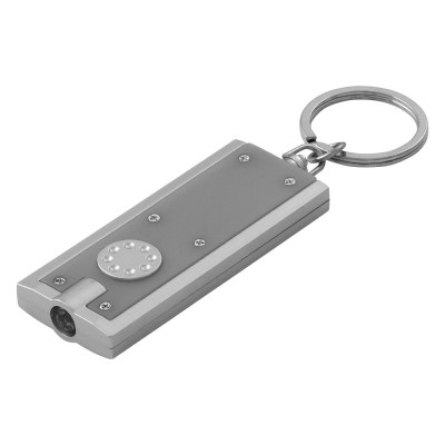 GLIT, key holder with led lamp, silver
