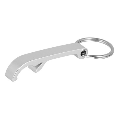 BARISTA, key holder with bottle opener, silver
