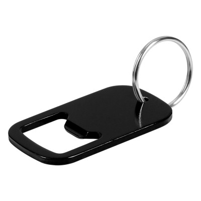 IZZY, key holder with bottle opener, black