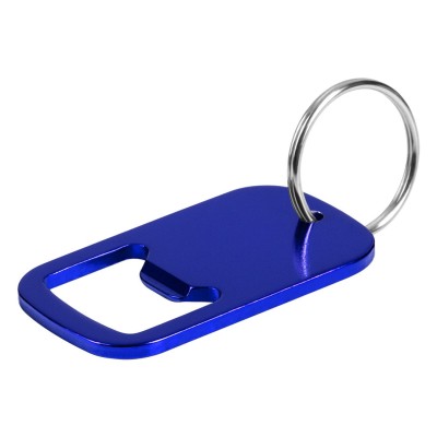 IZZY, key holder with bottle opener, blue
