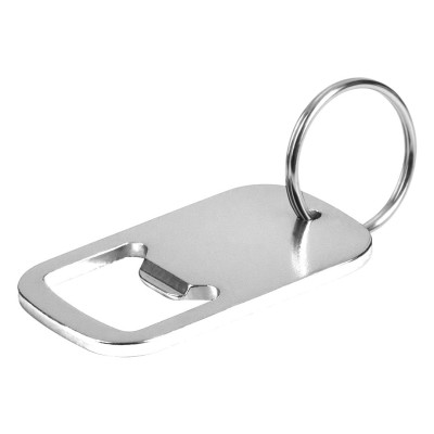 IZZY, key holder with bottle opener, silver