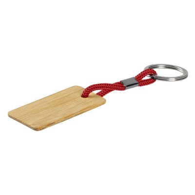 LOG R, key holder, red