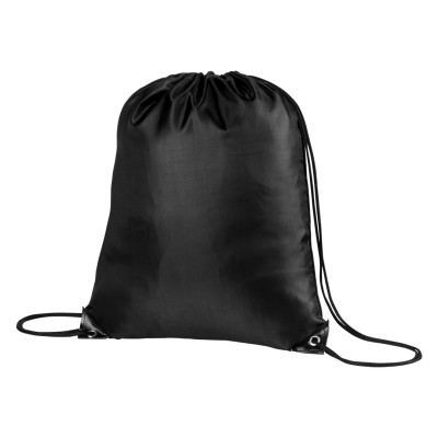 CITY, drawstring bag, black