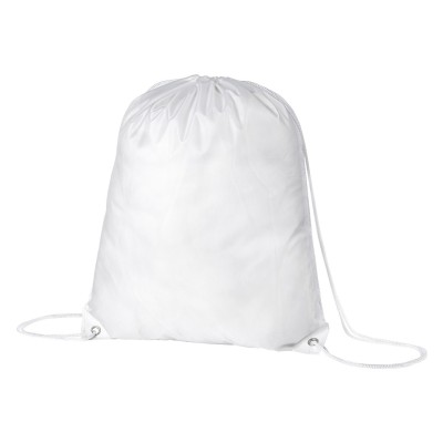 CITY, drawstring bag, white