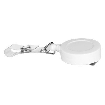 NOMIO, plastic id card holder, white