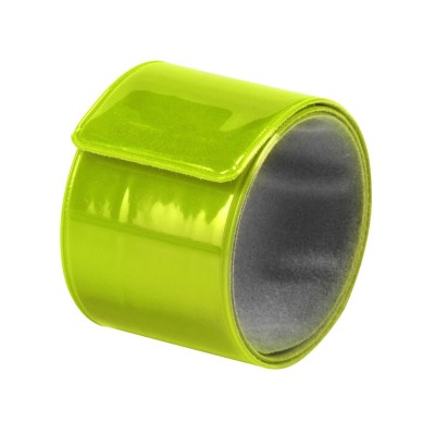 FUNPLASTIC, flexible reflective wristband, neon yellow