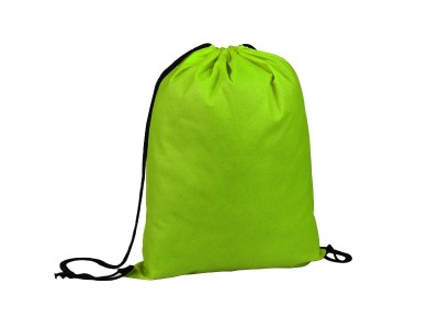 SNEAKERS, drawstring bag, kiwi