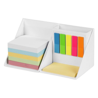 BLOCK, stationery set, white