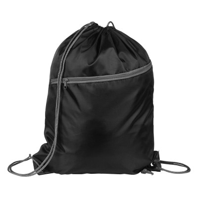SLICK, drawstring bag, black