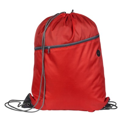 SLICK, drawstring bag, red