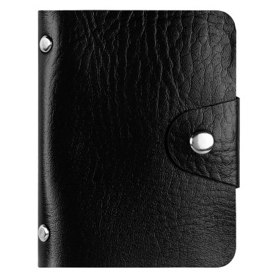 CHECK, card holder, black