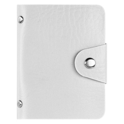 CHECK, card holder, white