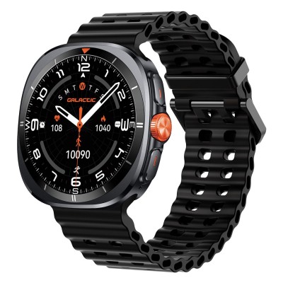 GALACTIC, smart watch with amoled screen, black