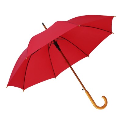 CLASSIC, umbrella with automatic opening, red