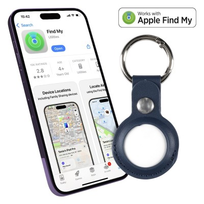 LOCATEPRO, find my keyholder tag, blue