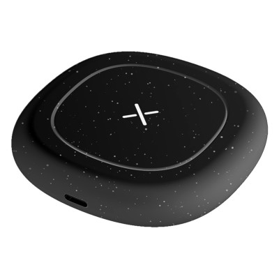 SIGNAL, wireless charger, 15w, mix: abs + stone powder, black