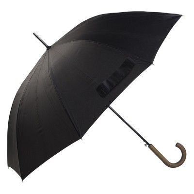 BAVARIA, windproof umbrella with automatic opening, black