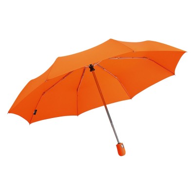 STRATO,  foldable windproof umbrella with auto open/close function, orange