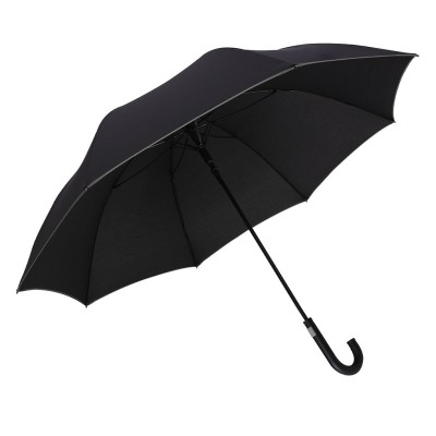 BLACK LINE, umbrella with automatic opening, gray