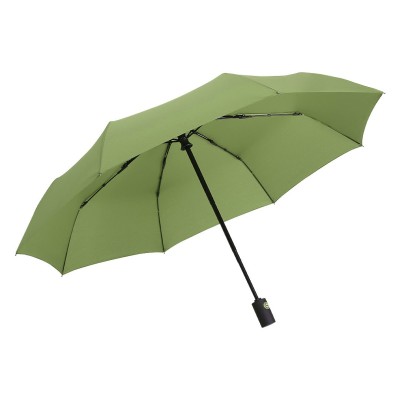 FIORE,  foldable windproof umbrella with auto open/close function, pastel green
